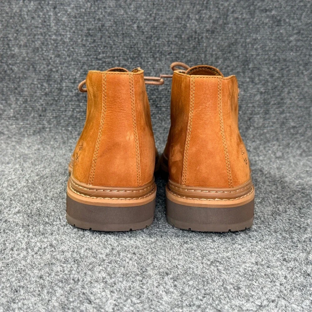 Timberland Port Union Chukka Boots Men's 9 Brown Leather Waterproof Classic Shoe